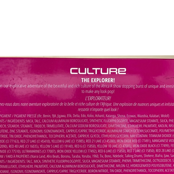 JUVIAS CULTURE & CULTURE 2 EYE SHADOW KIT NWT - Picture 2 of 6